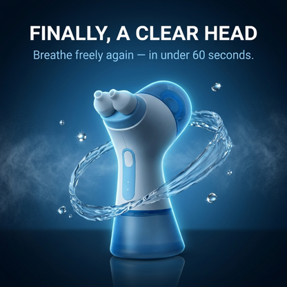 Breathely™  Electric Nasal Rinse Kit